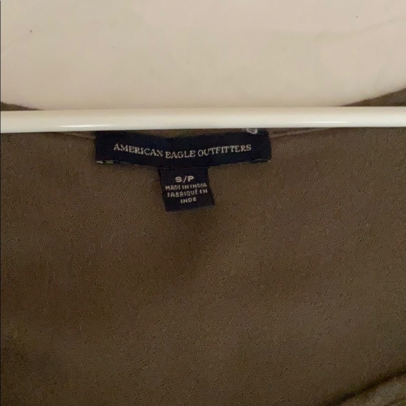 American Eagle Outfitters navy green dress. - Picture 4 of 6